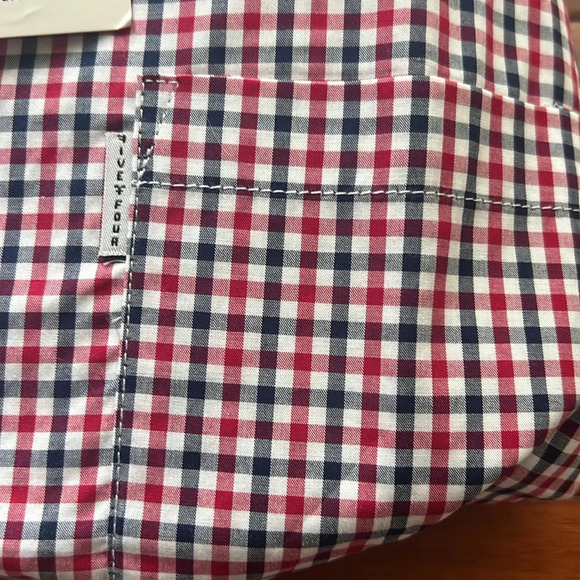 Five Four Button Down shirt Weston, Red Size XL NWT - Picture 4 of 5